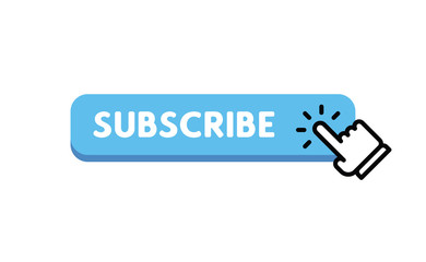 Subscribe button with hand click icon.