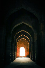 Naklejka premium Indian Fort Door