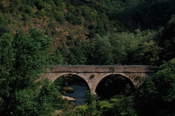 Fototapeta na wymiar Train de l'Ardèche 