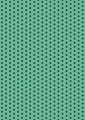 Abstract Color Halftone Dots generative art background illustration