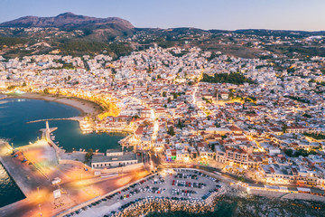 Venetian Harbour at Rethymno, Crete