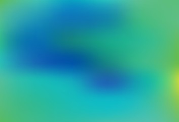 Obraz premium Light Green vector blurred background.