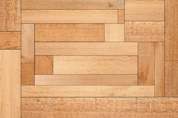 Wooden panel made from scraps of boards. Wood texture background.