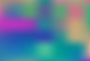 Light Green, Yellow vector blurred bright template.