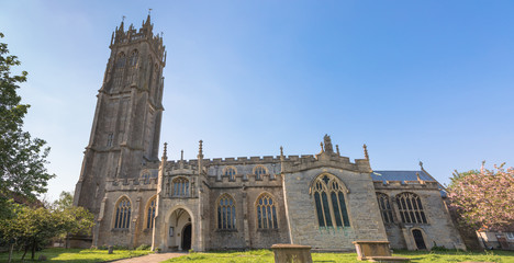 Fototapeta premium Church of Saint John, Glastonbury, Somerset, UK