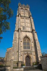 Fototapeta na wymiar Church of Saint John, Glastonbury, Somerset, UK