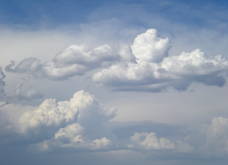 Cloud Formations Building-up to a Summer Storm