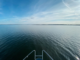 lake view from a boat