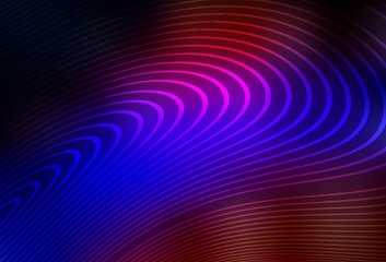 Dark Blue, Red vector background with wry lines.