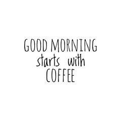 Coffee shop quote illustration