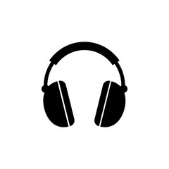 headphone icon vector
