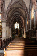 Fototapeta premium Interior of Sint Franciscuskerk Groningen, The Netherlands