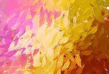 Light Multicolor vector template with chaotic shapes.