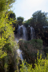 Girlevik waterfalls in Erzincan City