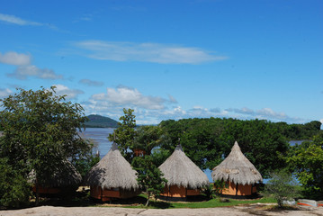Rio Orinoco,  Puerto Ayacucho, Estado  Amazonas Sur de Venezuela