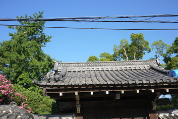 日本家屋の屋根