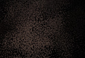 Dark Brown vector template with repeated sticks.