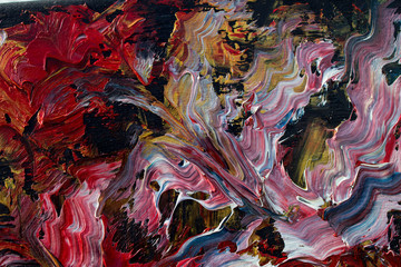Oil painting abstraction. Background. Texture.