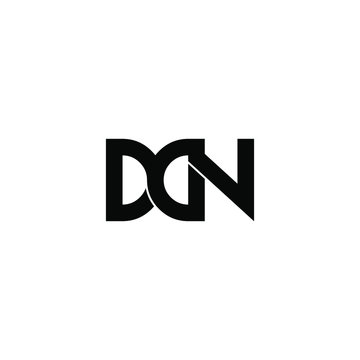 ddn letter original monogram logo design