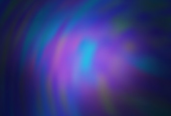 Dark Purple vector glossy abstract layout.