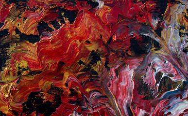 Oil painting abstraction. Background. Texture.