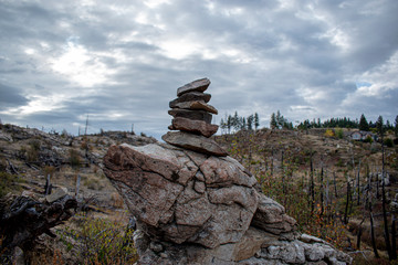 stack of rocks