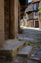 Obraz premium Streets of the medieval village of La Alberca, Salamanca, Spain