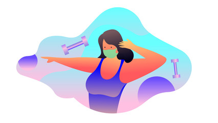 Stay healthy with sport during covid-19 pandemic