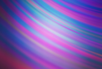 Fototapeta premium Light Purple, Pink vector blurred bright texture.