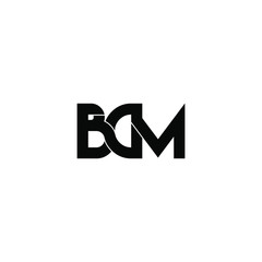 bdm letter original monogram logo design
