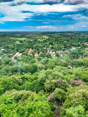 Mountain view of Cambodia
