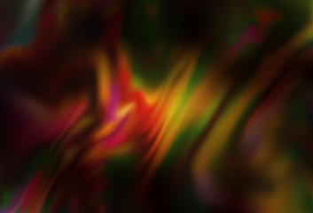 Dark Brown vector blurred and colored pattern. Colorful illustration in abstract style with gradient. Smart design for your work.
