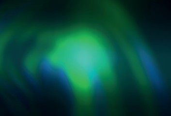 Light Blue, Green vector abstract blurred background.