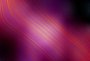 Dark Purple, Pink vector blurred template.