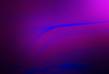 Dark Pink vector blurred shine abstract texture.