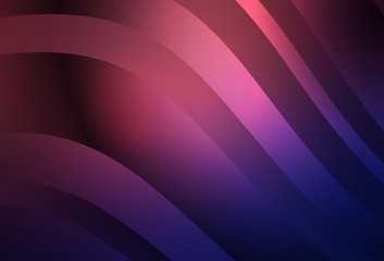 Dark Purple, Pink vector template with lines.