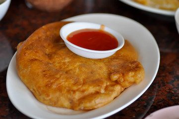 omelet or omelette ,thai omelet