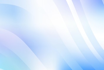 Light Pink, Blue vector background with wry lines.