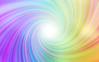 Fototapeta premium Light Multicolor vector texture with milky way stars. Shining illustration with sky stars on abstract template. Best design for your ad, poster, banner.