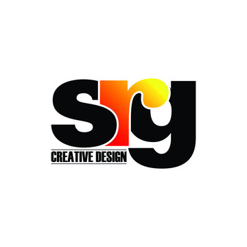 SRG letter monogram logo design