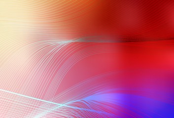 Light Red, Yellow vector abstract bright texture.