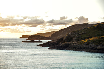Scourie Bay photographed in Scotland, in Europe. Picture made in 2019.