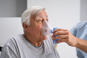 Breath Oxygen Inhaler Safe Senior Treatment
