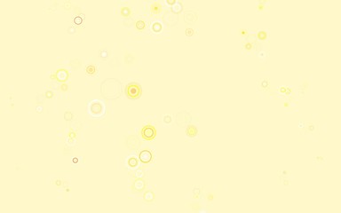 Light Red, Yellow vector layout with circle shapes.