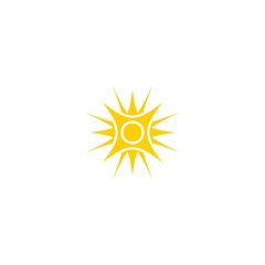 Sun Vector illustration Icon