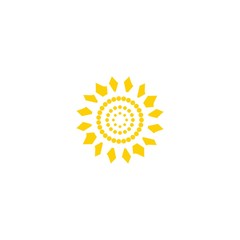 Sun Vector illustration Icon