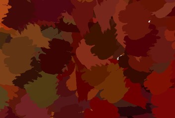 Light Green, Red vector background with abstract shapes.