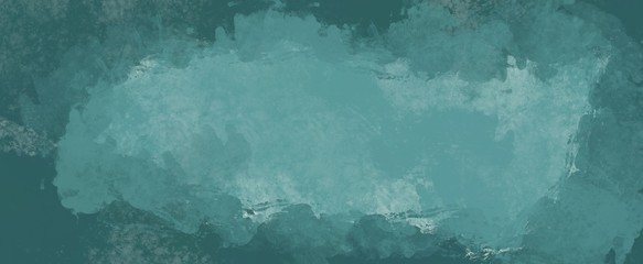 Abstract blue watercolor gradient paint grunge texture background.