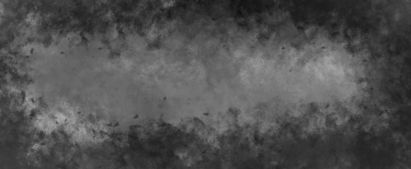 Abstract blue watercolor gradient paint grunge texture background.