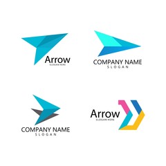 Arrow illustration logo